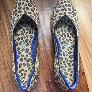 Rothy’s Leopard Flats